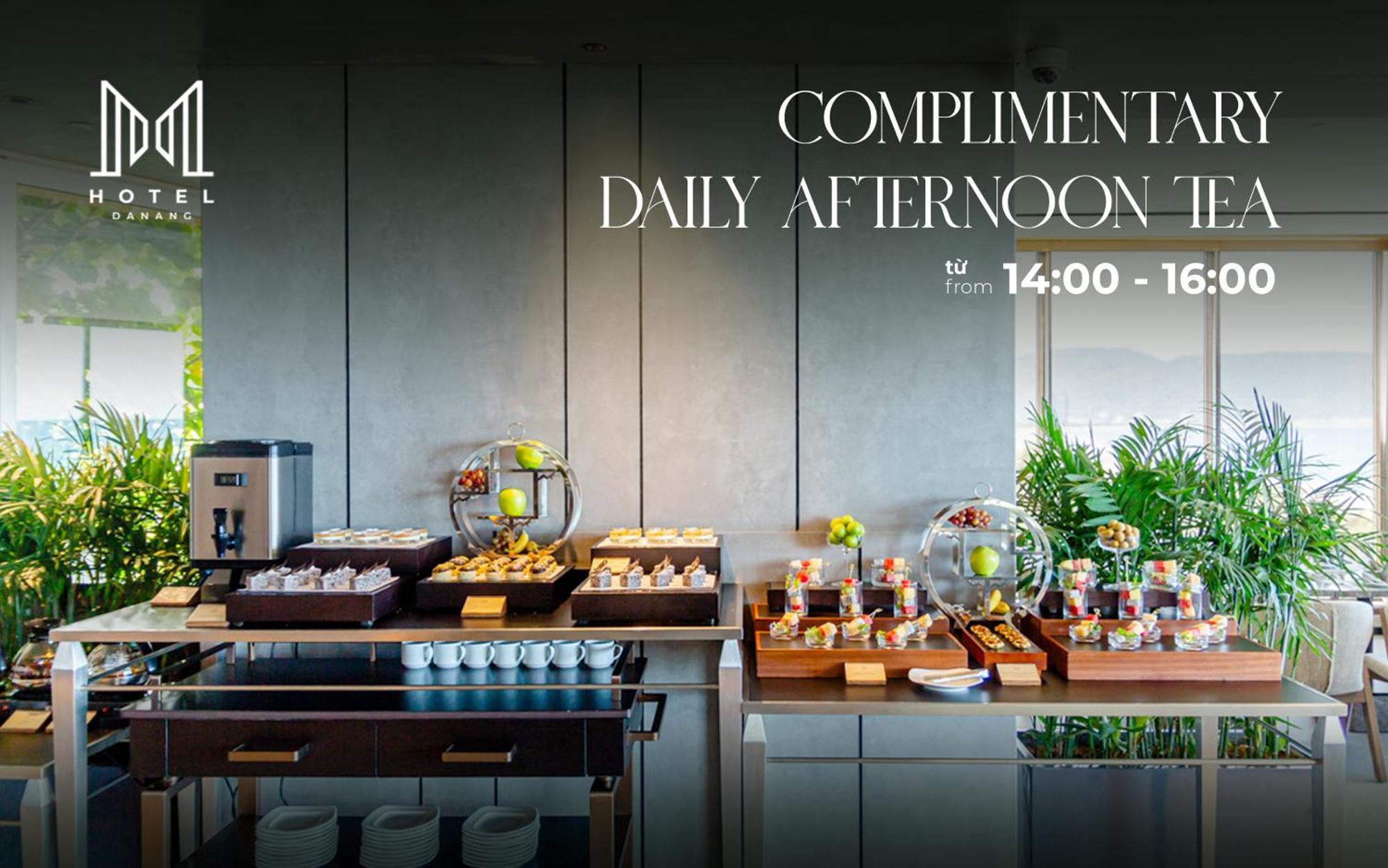 M Hotel Danang מראה חיצוני תמונה Afternoon tea at M on Marymount